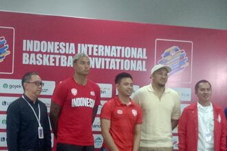 Timnas Basket bakal mencicipi venue Indonesia Arena pada ajang Indonesia International Basketball Invitational (IIBI) yang digelar pada tanggal 2 hingga 5 Agustus 2023 mendatang. Foto/ipol