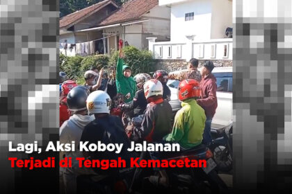 Lagi, Aksi Koboy Jalanan Terjadi di Tengah Kemacetan