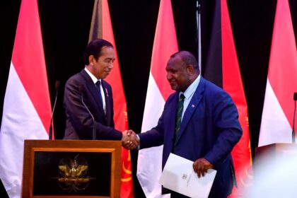 Presiden Jokowi dan PM Marape Bahas Peningkatan Kerja Sama Indonesia PNG