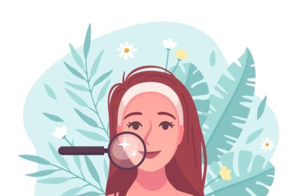 Ilustrasi, merawat kulit belang.