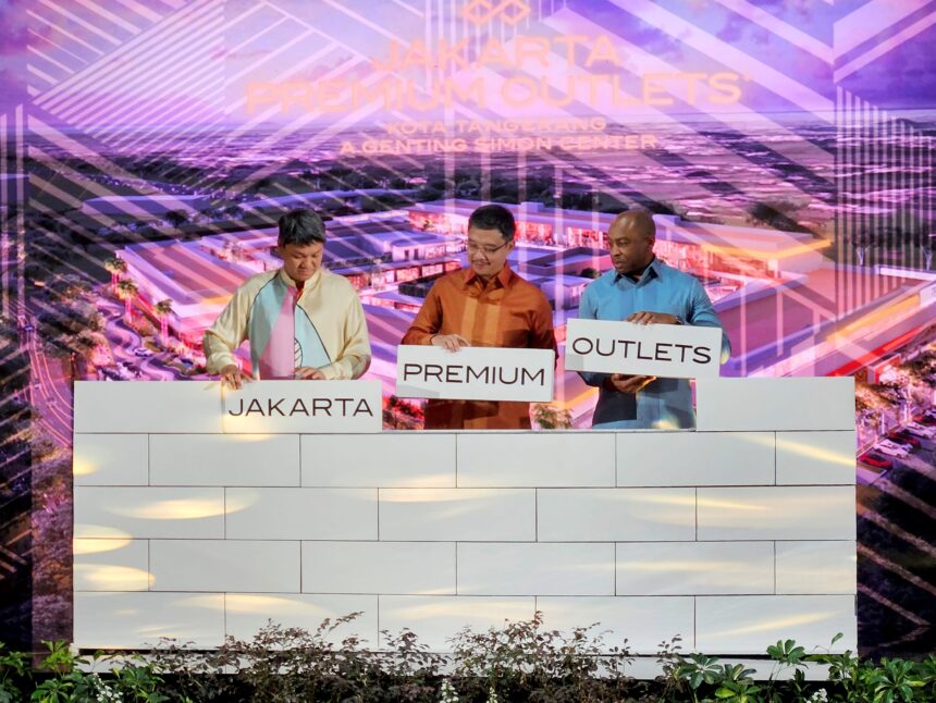 Jakarta Premium Outlets akan segera dibuka di Alaam Sutera pada tahun 2024 mendatang. Foto: Alam Sutera