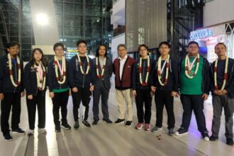 Tim Olimpiade Matematika Indonesia di ajang bergengsi Olimpiade Matematika Internasional/International Mathematical Olympiad (IMO) ke-64.