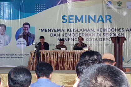 Universitas Paramadina seminar pancasila Al Hasra Depok