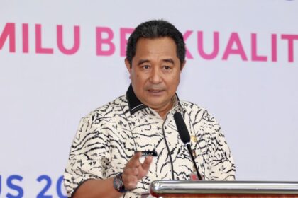 Direktur Jenderal (Dirjen) Politik dan Pemerintahan Umum Kemendagri, Bahtiar yang resmi ditunjuk sebagai Pj Gubernur Sulawesi Selatan. Foto: Dok Puspen Kemendagri