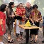 Dubes RiI untuk Finlandia merangkap Estonia, Ratu Silvy Gayatri saat meresmikan Bali restaurant