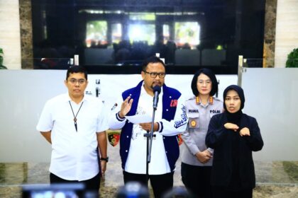 Direktur Tindak Pidana Siber Bareskrim Polri, Brigjen. Pol. Adi Vivid Agustiadi Bachtiar