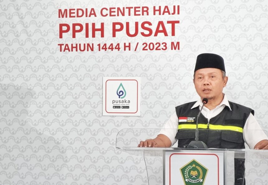 Koordinator Media Center Haji (MCH) PPIH Pusat Dodo Murtado dalam keterangan persnya di Jakarta.