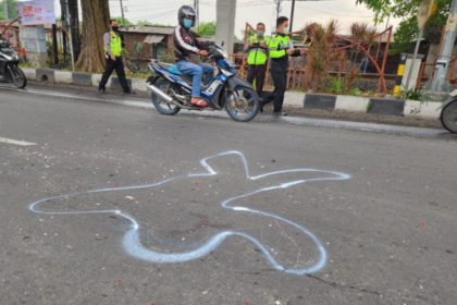 Ilustrasi kecelakaan lalu lintas