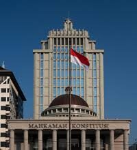 Gedung MK RI di kawasan Jakarta Pusat.(foto dok MK RI)