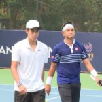 Ganda putra Indonesia Christhoper Rungkat dan Nathan Barki akhirnya berhasil tampil sebagai juara pada turnamen Amman BNI M25K World Tennis Tour seri pertama.