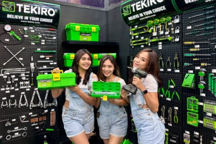 Tekiro yang merupakan merek handtools otomotif hadir di Pameran Gaikindo Indonesia International Auto Show (GIIAS) 2023 pada 10-20 Agustus 2023, di Indonesia Convention Exhibition (ICE) BSD, Tangerang. Dok Tekiro