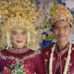 Pasangan pengantin kabur di Palembang, Foto: Instagram, @musiwedding