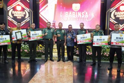 Ajang Babinsa Award 2023. Foto: Dispenad.