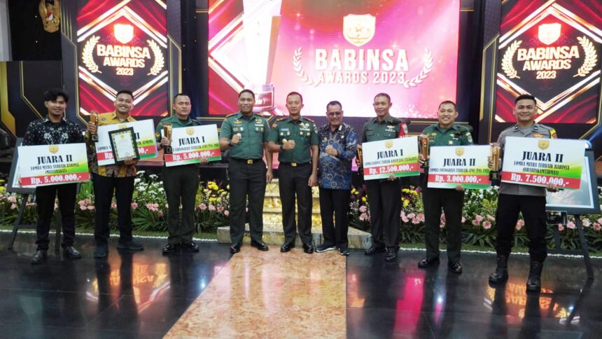 Ajang Babinsa Award 2023. Foto: Dispenad.