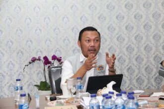 Caption: BPN Kota Depok bersama Pemkot Depok menggelar rapat koordinasi mematangkan sertifikasi 1.000 aset pemerintah daerah, Selasa, 15 Agustus 2023. (Foto: BPN Kota Depok)