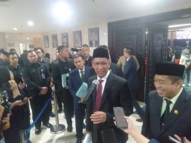 Pj Gubernur DKI Jakarta, Heru Budi Hartono.(foto Sofian/IPOL.id)