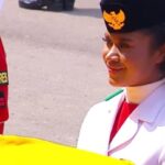 Lilly Indriani Suparman Wenda, pembawa baki di Paskibraka 2023, Foto: YouTube Sekretariat Presiden