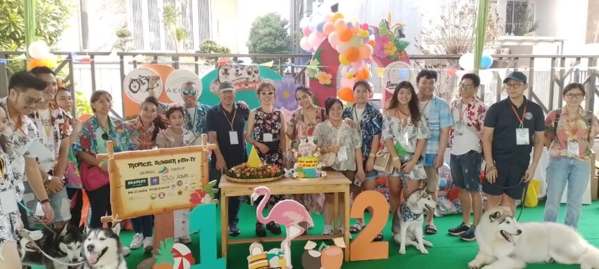 Melalui Ulang Tahun Komunitas Malamute Husky Indonesia (KMHI) dan Samoyed Social Club (SSC) Jaga Silahturahmi dan Kebersamaan. Foto/ist