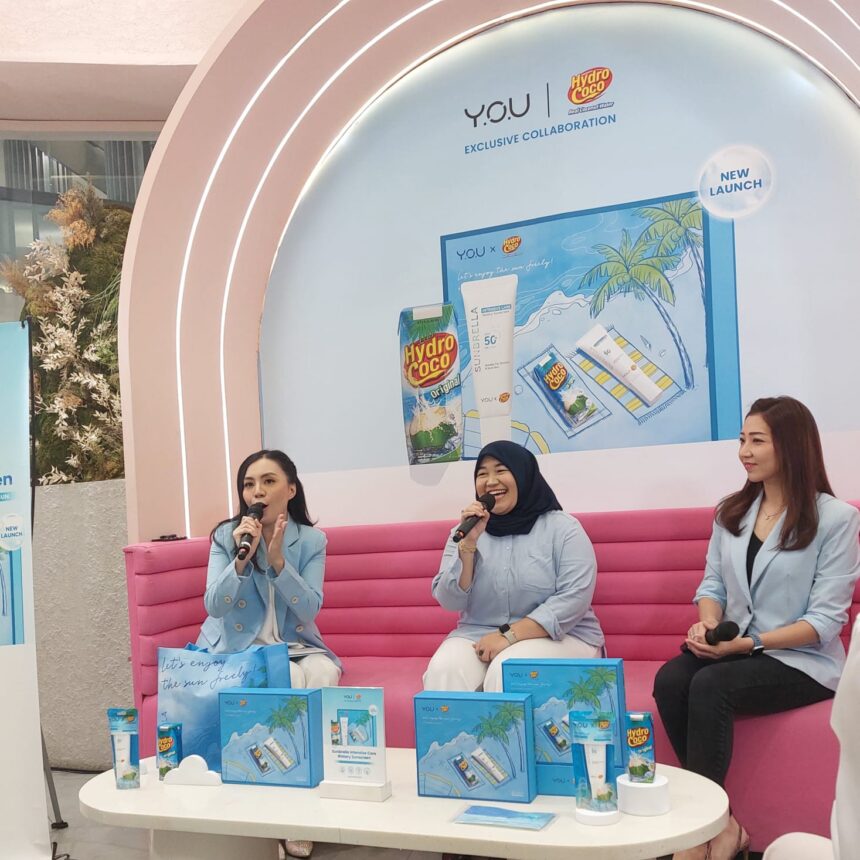 Acara YOU Beauty X Hydro Coco yang berlangsung di Lippo Mall Puri, Foto: IPOL, Vinolla