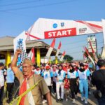 LamiPak Bersama 1.200 Warga Sekitar Selenggarakan Jalan Sehat untuk Rayakan HUT RI ke-78. Foto/doc