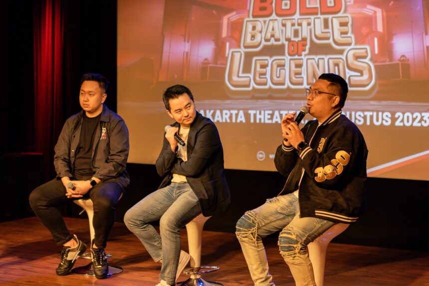 LAzone.id berkolaborasi dengan team esports Rex Regum Qeon atau RRQ, akan menggelar kejuaraan esports bertajuk Bold Battle of Legends 2023. Foto/ist