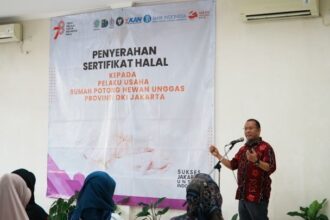 13 Rumah Potong Hewan dan Unggas (RPHU) yang dikelola oleh Dinas KPKP Pemda DKI Jakarta kini mendapat Sertifikat Halal dari LPPOM MUI. Foto: Ist