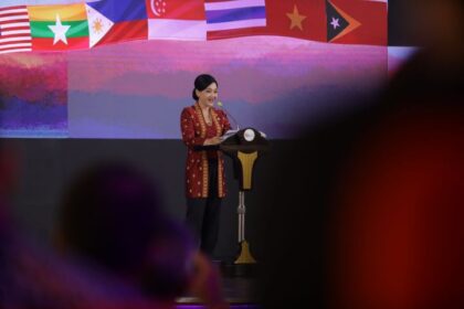 “Seminar on Financial Inclusion: Accelerating Financial Inclusion to Empower Remote Regions and Rural Communities of ASEAN” sebagai rangkaian kegiatan Digital Financial Inclusion Festival (DFIF), ASEAN Festival 2023 di Jakarta, Kamis. Foto: ojk