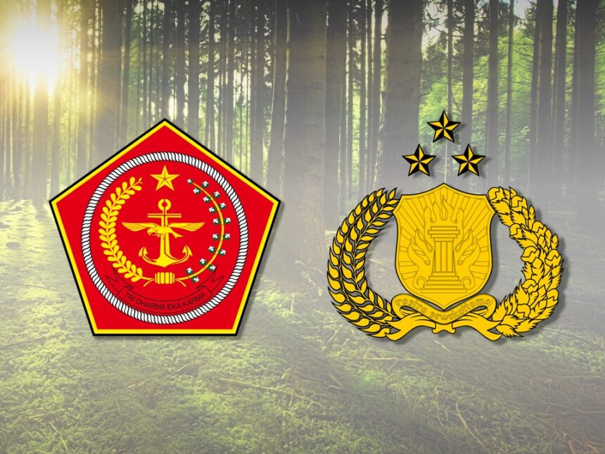 Logo TNI & Polri