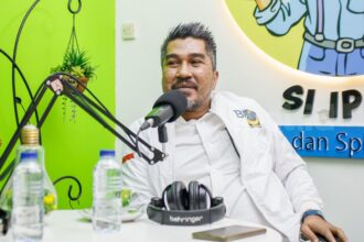 Novi Haryadi, politisi Partai Bulan Bintang saat hadir di Podcast Si Ipol.
