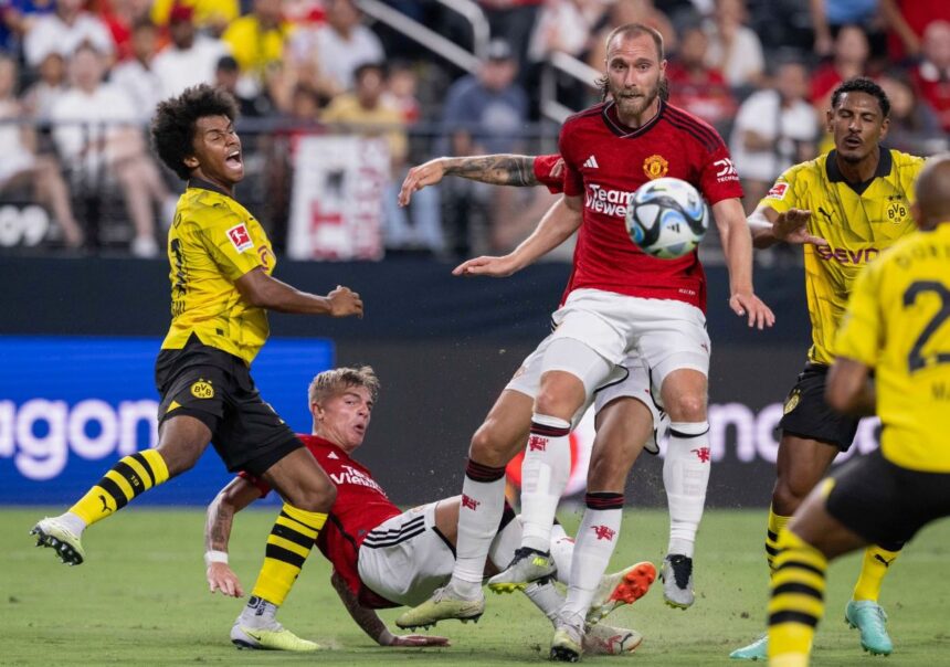Borussia Dortmund 3-2 Manchester United (Laman Resmi Manchester United)