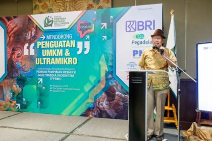 Ketua Dewan Pers 2010-2016 Prof Dr. H. Bagir Manan, SH, M.C.L., mengajak segenap pengurus FPRMI yang baru dikukuhkan agar dapat mengawal kebebasan pers sebagaimana amanat undang-undang 40/1999.