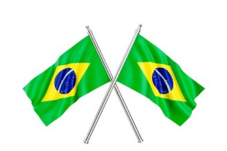Ilustrasi, Bendera Brazil, Foto: Freepik, @xvector