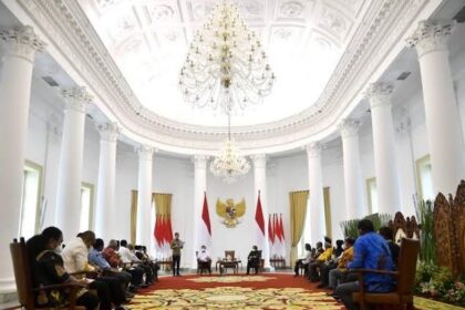 Istana kepresidenan RI di kawasan Jakarta Pusat.(foto dok kepresidenan)