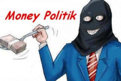Ilustrasi politik uang.