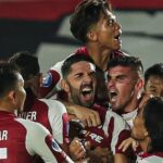 Skuat Persis Solo merayakan gol Diego Bardanca ke gawang Bali United, Sabtu (19/8/2023) (c) Dok. Persis Solo