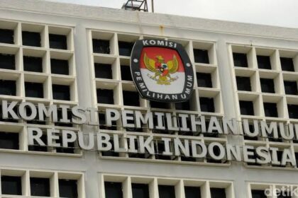 KPU RI mewajibkan capres, caleg untuk menyetorkan laporan dana kampanye.(foto dok KPU RI)