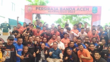 Skuad Persiraja Banda Aceh Hadapi Liga 2. Istimewa