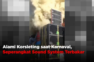 Alami Korsleting saat Karnaval, Seperangkat Sound System Terbakar