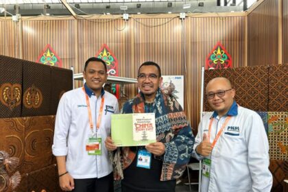 Staf Khusus III Menteri BUMN RI Arya Sinulingga sepakat dengan Dirut PNM untuk mendorong UMKM bisa tembus pasar internasional.