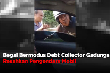 Begal Bermodus Debt Collector Gadungan Resahkan Pengendara Mobil