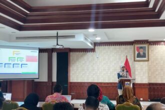 Kepala BPJS Kesehatan Cabang Jakarta Selatan, Diah Sofiawati dalam pertemuan bertajuk sinergi implementasi Program JKN yang diselenggarakan pada Kamis (3/8) di kantor Wali Kota Jakarta Selatan. Foto: BPJS