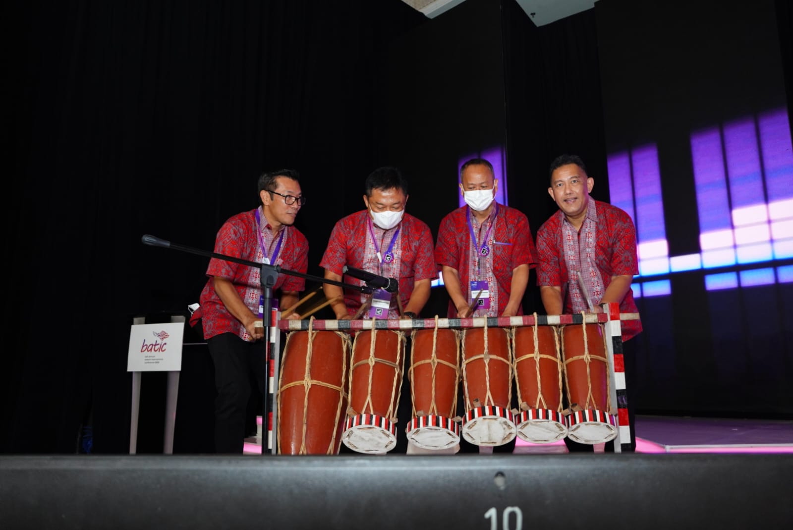 Foto 2: Pembukaan BATIC 2022 yang berlangsung di Bali pada (21/9) tahun lalu. Foto: Telkom Indonesia