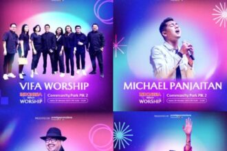 Sejumlah Musisi Kristiani akan tampil dalam konser rohani 'Indonesia United in Worship' di Community Park PIK 2 (Section A) pada Minggu (28/10). Foto: Ist