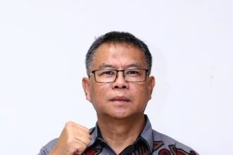 Ketua Panitia Jalan Sehat KONI DKI Jakarta, Aminullah, Jumat (8/9).