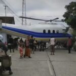 Helikopter replika di Banjarnegara, Foto: Instagram, @kanarnegri (tangkap layar)