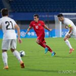 Timnas Indonesia Gilas Kirgistan 2-0 di Asian Games 2023, Hugo Samir dan Ramakiek Jadi Bintang. Foto/noc Indonesia