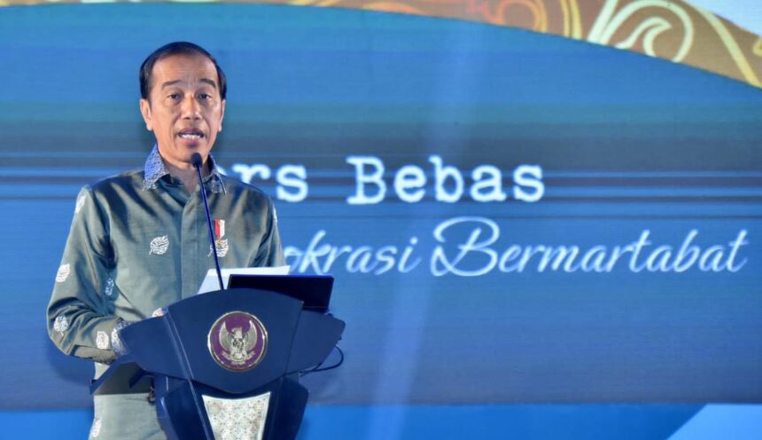 Presiden Joko Widodo dipastikan membuka resmi Kongres XXV Persatuan Wartawan Indonesia (PWI) pada Senin, 25 September 2023 di Bandung, Jabar. Foto/ist