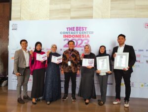 Sejalan dengan komitmen perusahaan untuk memberikan pelayanan terbaik bagi nasabah, PT Pegadaian borong 5 penghargaan di  ajang The Best Contact Center Indonesia 2023 yang diselenggarakan oleh Indonesia Contact Center Association (ICCA) yang digelar di Jakarta, Selasa (26/09). Foto/pegadaian