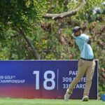 Pegolf Indonesia Naraajie Emerald Ramadhanputra mengawali putaran pertama OB Golf Championship (turnamen Asian Development Tour) dengan hasil yang memuaskan. Foto/Ob golf