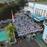 Sholat Istisqa yang diselenggarakan PAM Jaya, Jumat (29/9).(foto dok pemprov)